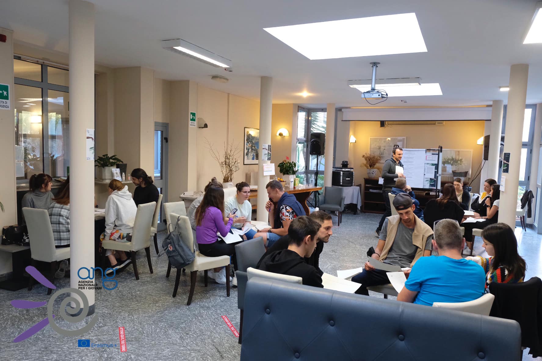 "Strong arms" a training course financed by Erasmus+ INPRO
