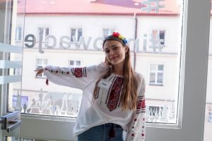 Polina Shtofel, ukrainian volunteer in inpro
